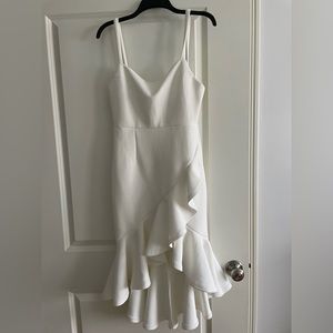 Ladies white dress size L